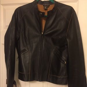 Leather jacket